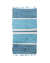 Kirkton House Chindi Rug - Blue