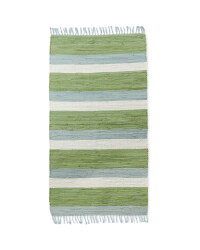 Kirkton House Chindi Rug - Green