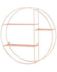 Kirkton House Circular Wire Shelf - Copper