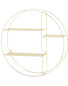 Kirkton House Circular Wire Shelf - Gold
