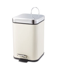 Kirkton House Coated Bathroom Bin - Cream