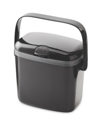 Kirkton House Compost Caddy - Black/Grey