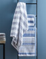 Kirkton House Cotton Bath Sheet - Blue