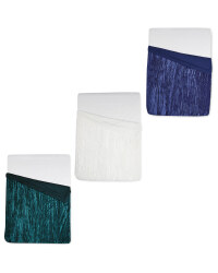Kirkton House Crinkle Velvet Throw