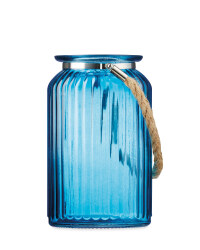 Kirkton House Decorative Lantern - Blue