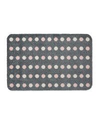 Kirkton House Dotty Washable Mat