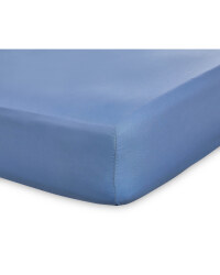 Kirkton House Double Fitted Sheet - Blue