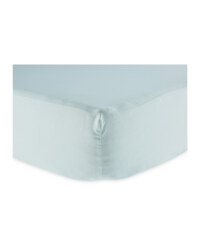 Kirkton House Double Fitted Sheet - Duck Egg