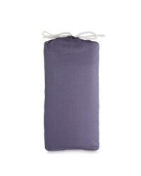 Kirkton House Double Fitted Sheet - Navy