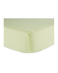 Kirkton House Double Fitted Sheet - Olive