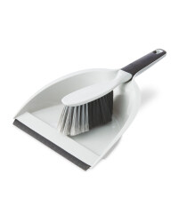 Kirkton House Dustpan & Brush - Light Grey