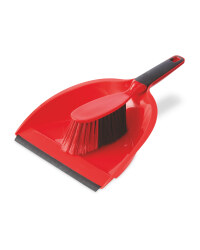 Kirkton House Dustpan & Brush - Red
