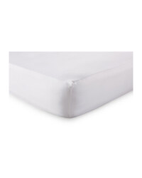 Kirkton House Double Fitted Sheet - White