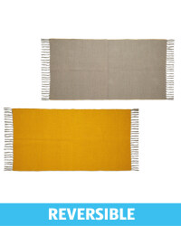 Kirkton House Flatweave Rug - Gold