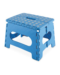 Kirkton House Folding Step Stool - Blue