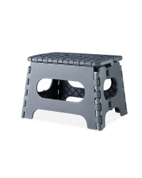Kirkton House Folding Step Stool - Grey