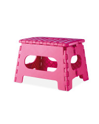 Kirkton House Folding Step Stool - Pink