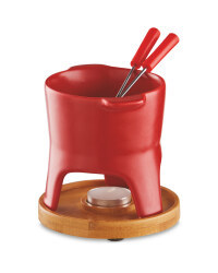 Kirkton House Fondue Set - Red