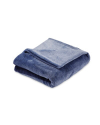 Kirkton House Graduated Throw - Blue