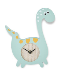 Kirkton House Green Dinosaur Clock