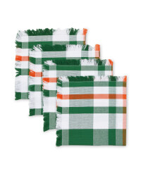 Kirkton House Green Napkins 4 Pack
