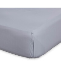 Kirkton House King Flat Sheet - Grey