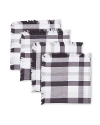 Kirkton House Grey Napkins 4 Pack