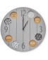 Kirkton House Grey Photo Clock