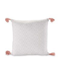 Kirkton House Grey Zigzag Cushion