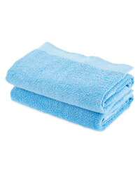 Kirkton House Hand Towels 2-Pack - Blue