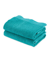 Kirkton House Hand Towels 2-Pack - Jade