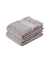 Kirkton Luxury 2 Pack Hand Towel - Light Grey