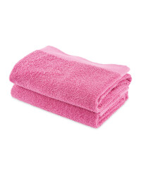 Kirkton House Hand Towels 2-Pack - Pink