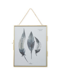 Kirkton House Hanging Photo Frame - Gold