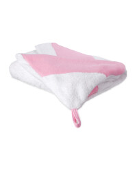 Kirkton House Hooded Towel - Pink