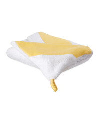 Kirkton House Hooded Towel - Yellow