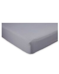 Kirkton House King Flat Sheet - Silver