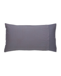 Kirkton House King Waffle Pillowcase - Charcoal