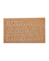 Kirkton House Leaves Woven Coir Mat