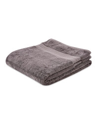 Kirkton House Luxury Bath Sheet - Slate Grey