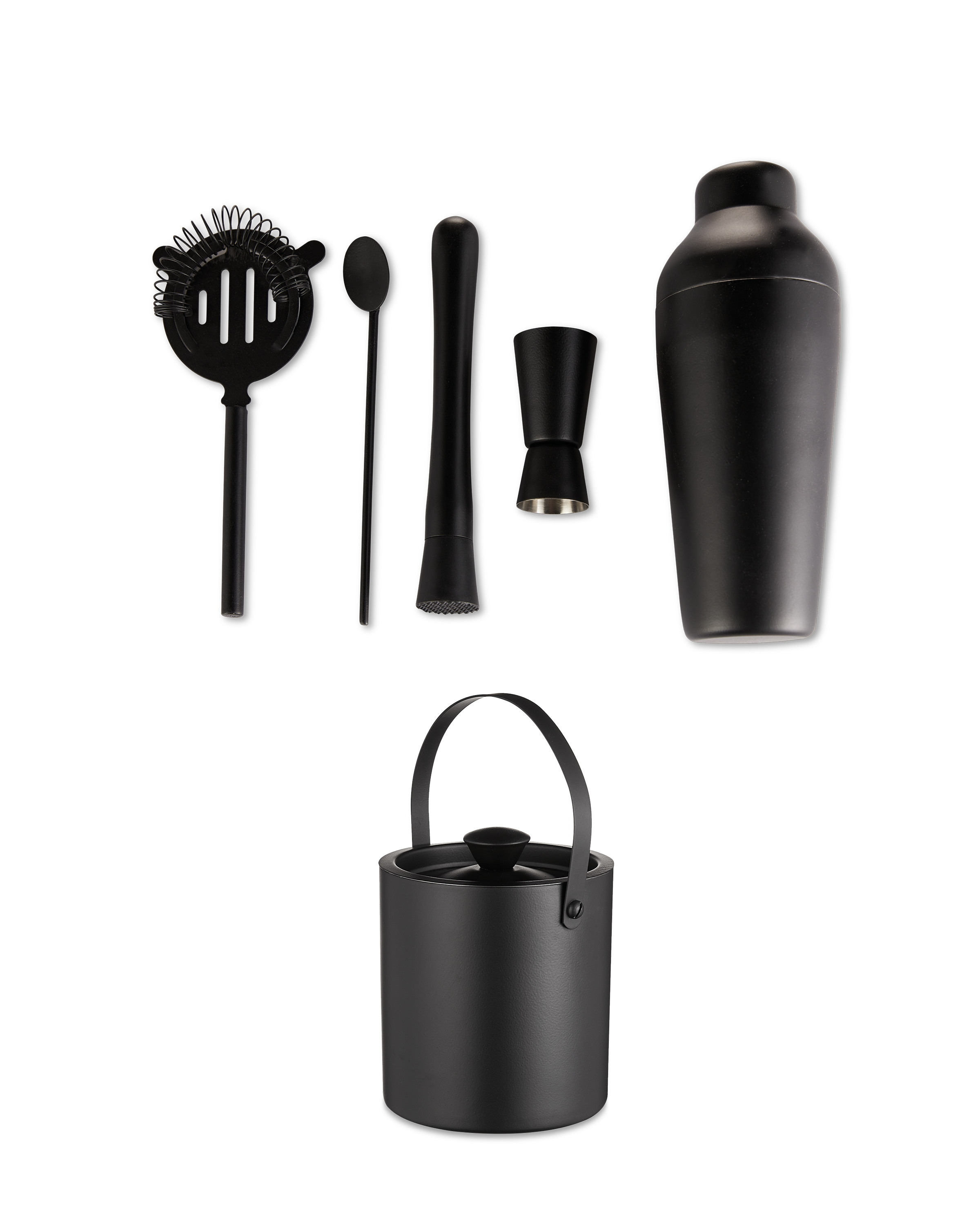 Cocktail Set Matt Black