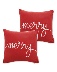 Kirkton House Merry Cushion 2 Pack