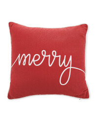 Kirkton House Merry Printed Cushion