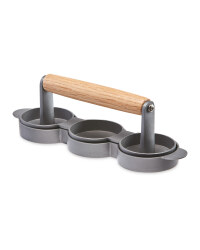 Mini Triple Burger Press
