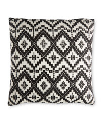 Kirkton House Mono Aztec Cushion