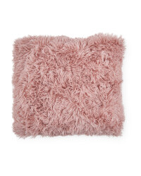 Kirkton House Pink Plush Cushion