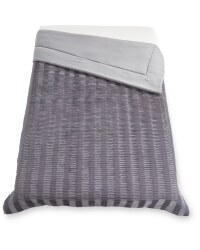 Kirkton House Pleated Bedspread - Grey