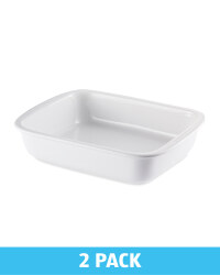 Kirkton House Rectangular Oven Dish - White
