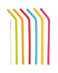 Kirkton House Reusable Straws 6 Pack