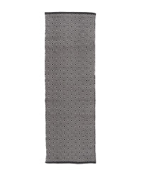 Kirkton House Squares Runner - Black/White